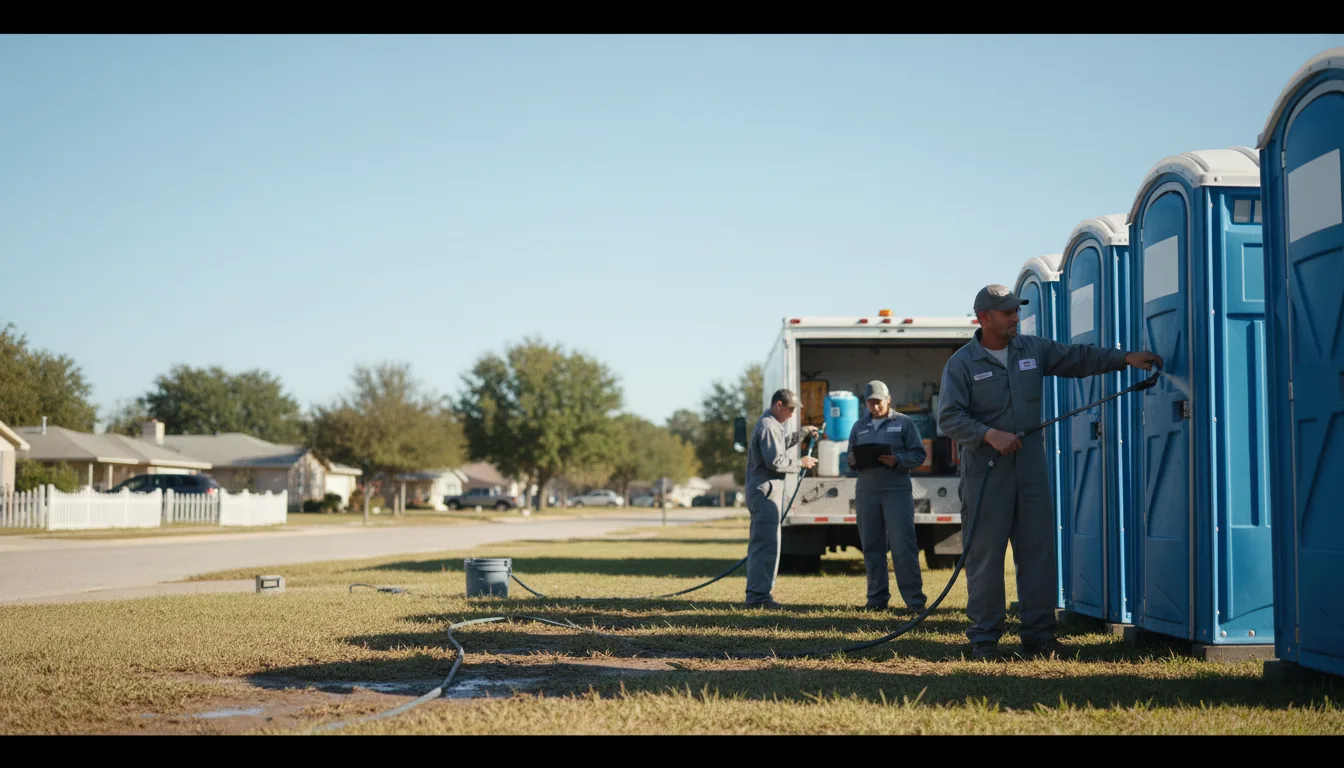 Long-Term Portable Toilet Rental in Nolanville, TX near me